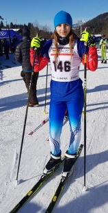 Ski-Langlaufäuferin